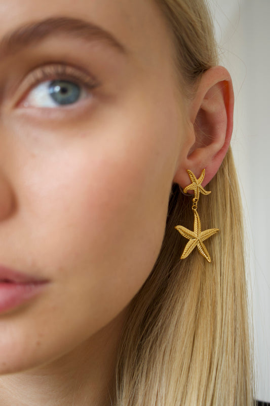 Dangly Starfish Studs